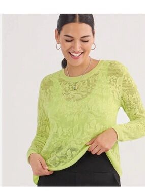 Cabi Summer Sweater #6655 with matching Charm Tank #6749 LIKE NEW Size Small